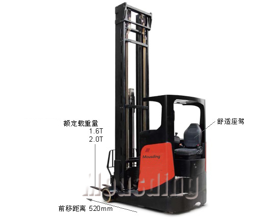 座駕前移式電動(dòng)叉車(chē)2