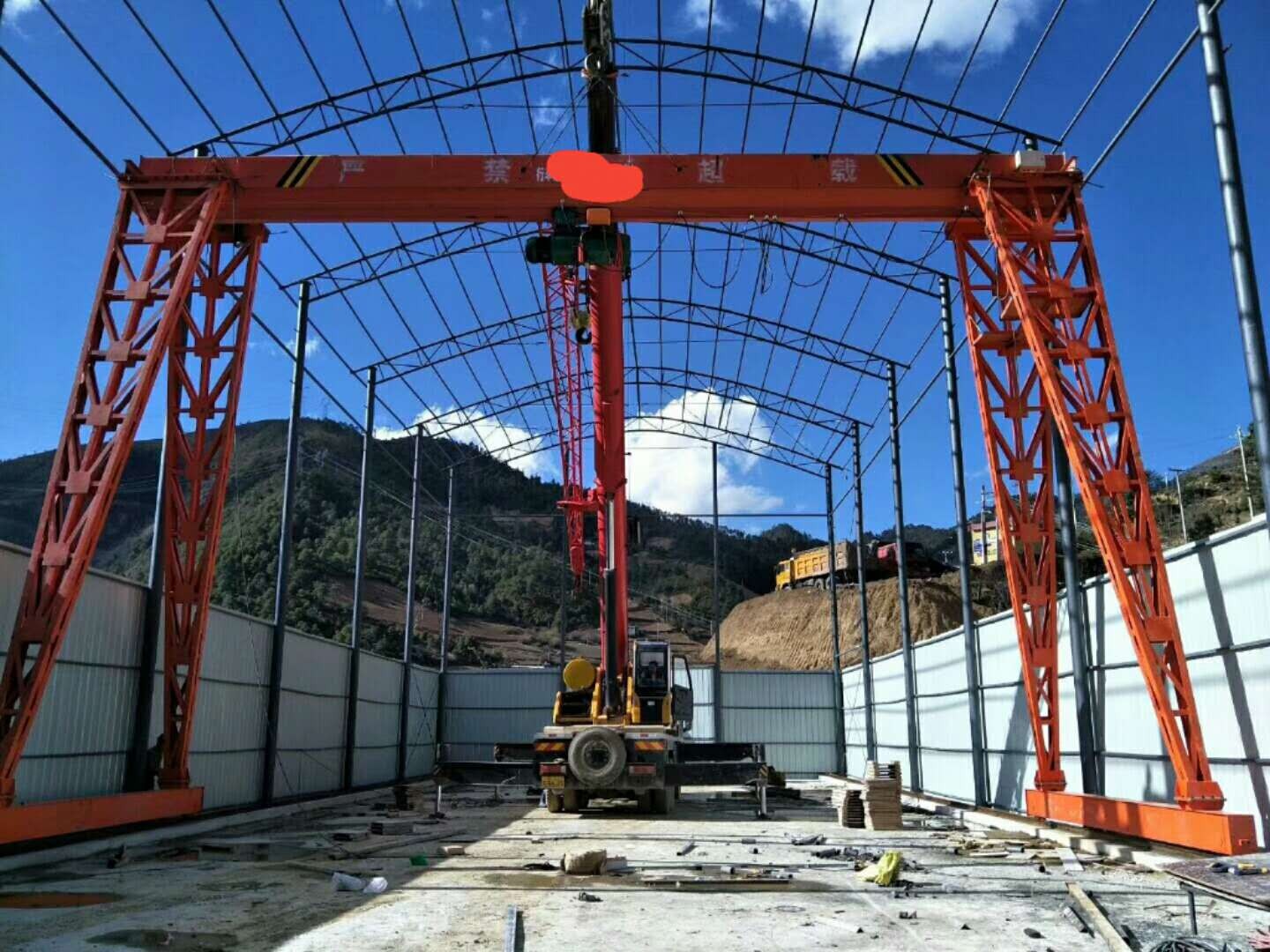 云南昌寧縣單梁起重機(jī)